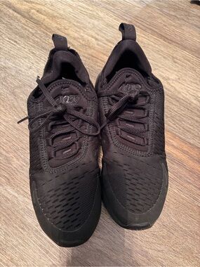 Nike Air Max 270 React Athletic Shoes - Black